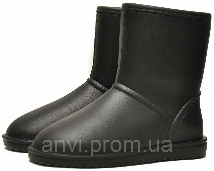 Жіночі уги з EVA Nordman FROSTO з хутром (чорний колір) Розмір 36-37, фото 1