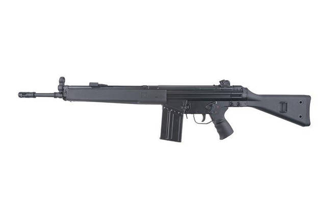 Страйкбольная гвинтівка LC-3A3-W - black [LCT] (для страйкболу), фото 1