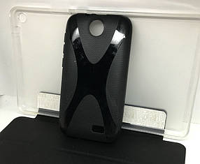 Чохол для Htc Desire 310 силіконовий накладка New line чорний
