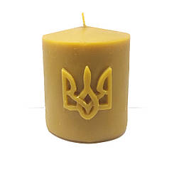 Свічка з натурального воску Герб України
