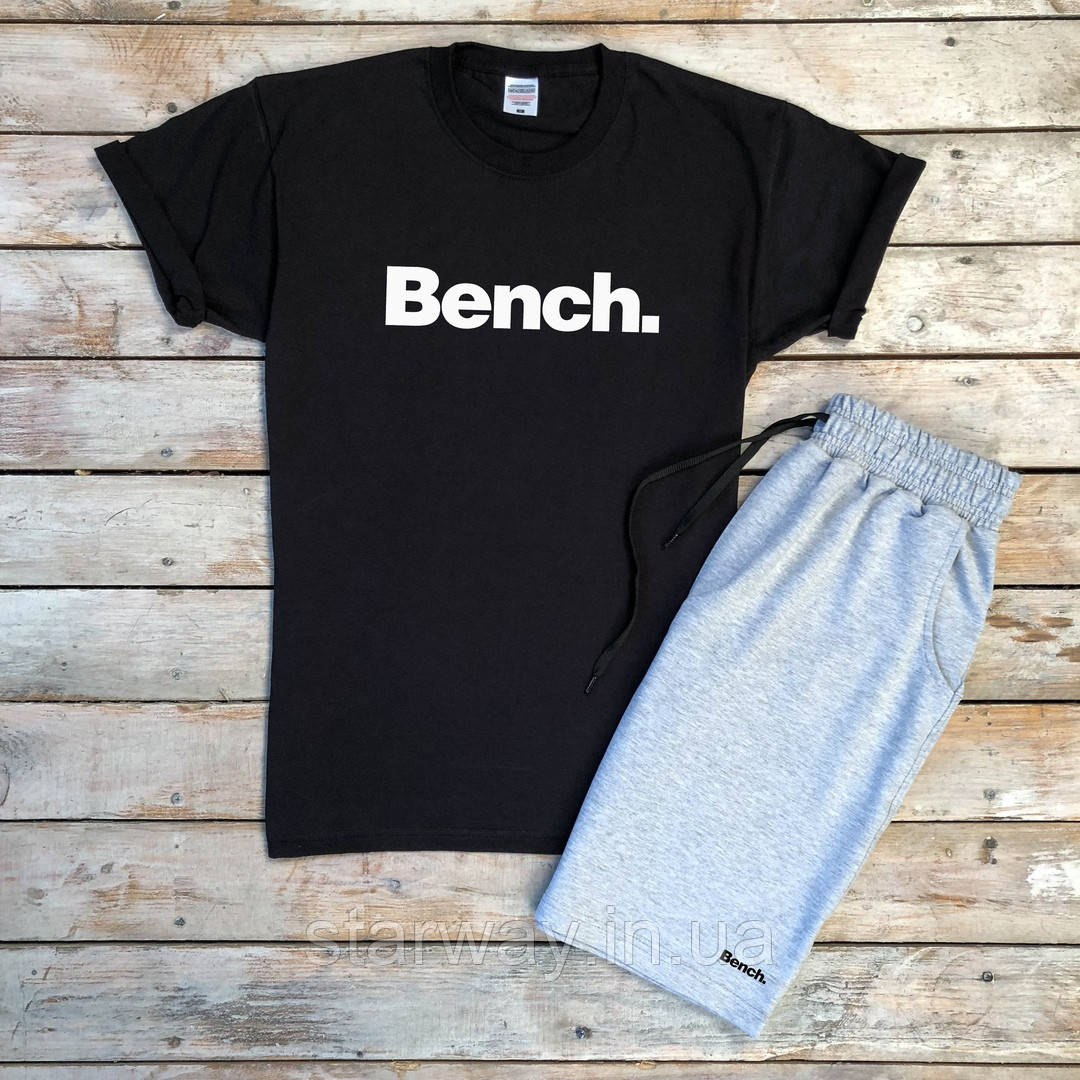 Стильний комплект футболки та шорти Bench logo