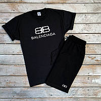 Комплект футболка і шорти | Balenciaga logo