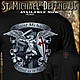 Футболка чоловіча патріотична Childer 7,62 Design St Michael 'Defend Us' Premium Men's USA, фото 4