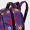 Рюкзак шкільний ортопедичний фіолетовий у листі для дівчинки 3-8 клас з кишенею Dolly 532, фото 9