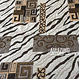 Гобеленове покривало — плед. Розмір 220*240 см. (будинок, пляж, пікнік), фото 3