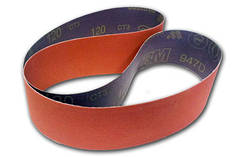 Шліфувальні стрічки з керамічним зерном для сухого шліфування металевих сплавів - 3М 947D CUBITRON