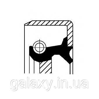 Сальник півосі 38 x 55 x 7,7 Toyota 2000 - АКПП CORTECO 19034104