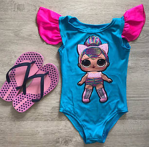 Дитячий купальник із лолами, фото 2