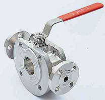 Кульовий кран з сорочкою для обігріву