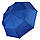 Жіноча парасоля напівавтомат із подвійною тканиною Bellissimo, синя, 018301-3, фото 2