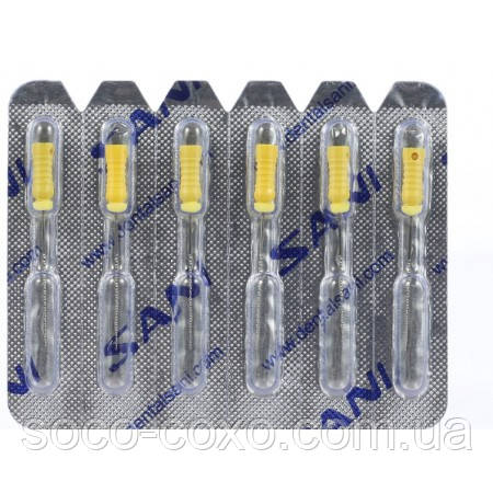 К файли Нікель-титанові SANI Преміум класу 25 mm #15-40, фото 1