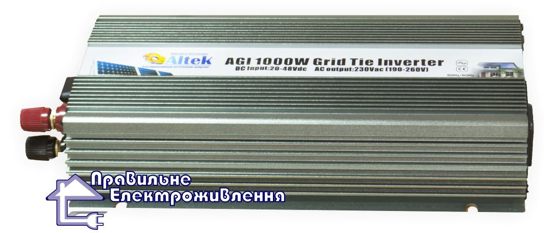 Мережевий інвертор ON-Grid AGI-1000W