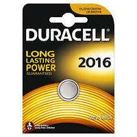 Батарейка Duracell CR2016 Lithium, 3.0V, 1шт