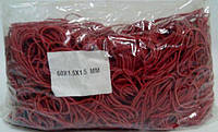 Грошова гумка №60 ( червона )*1,5 мм 1 кг "Plast" (1 пач) заходь на сайт Одноразка