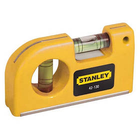 Рівень STANLEY "Pocket Level" кишеньковий, 2 капсули, L = 87 мм,