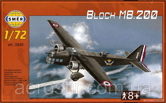 Marcel Bloch MB.200 1/72 Smer 0939