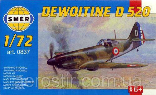 Dewoitine D.520 1/72 Smer 0837
