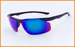 Окуляри спортивні сонцезахисні (пластик+акрил) Чорний