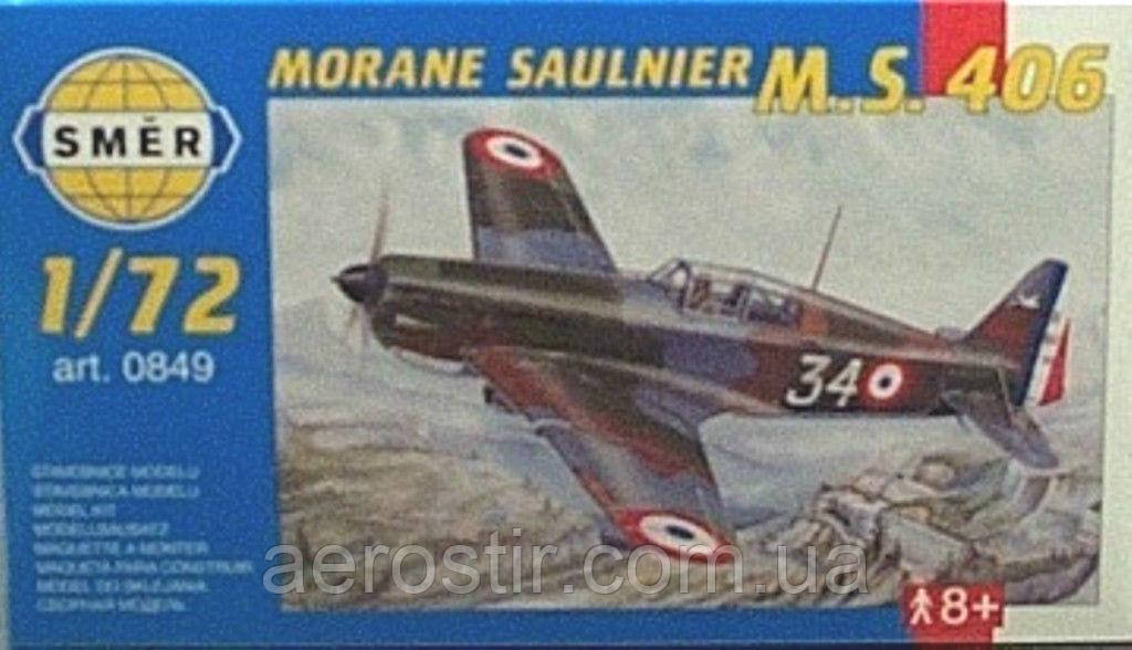 Morane Saulnier M S 406 1/72 Smer 0849