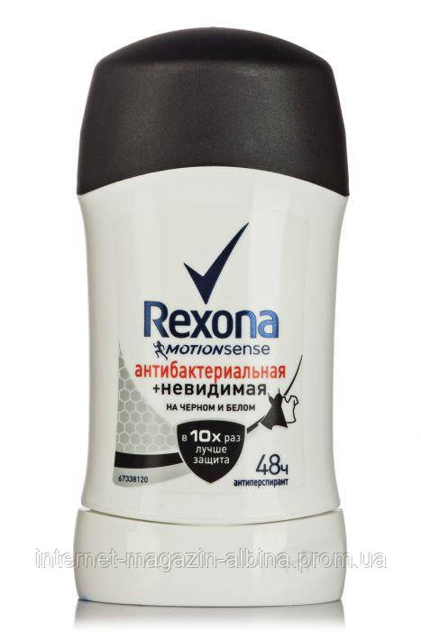 Антиперспирант-стик женский Rexona Motionsense Антибактериальная и ...