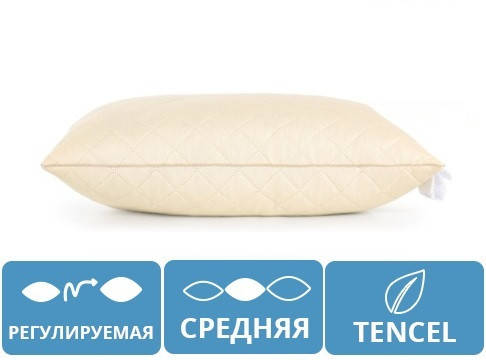 Подушка TENCEL Carmela 60х60 СРЕДНЯЯ Modal 369, фото 2