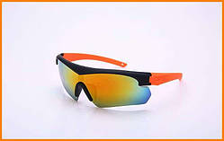 Окуляри спортивні сонцезахисні OAKLEY Жовтогарячий