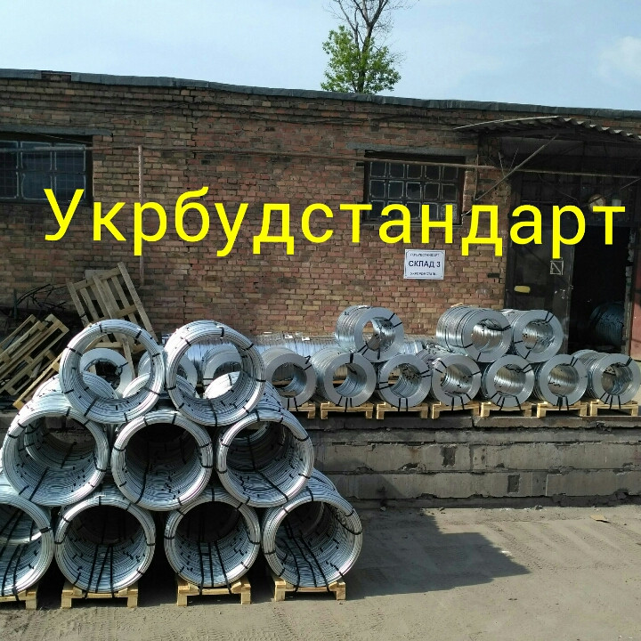 Прут оцинкований 8