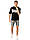 Чорна чоловіча футболка LC Waikiki / ЛЗ Вайкікі з написом CHECK OUT, фото 2