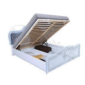 Двоспальне ліжко Люкс 160х200 з підйомним механізмом у спальню Луїза Міромарк