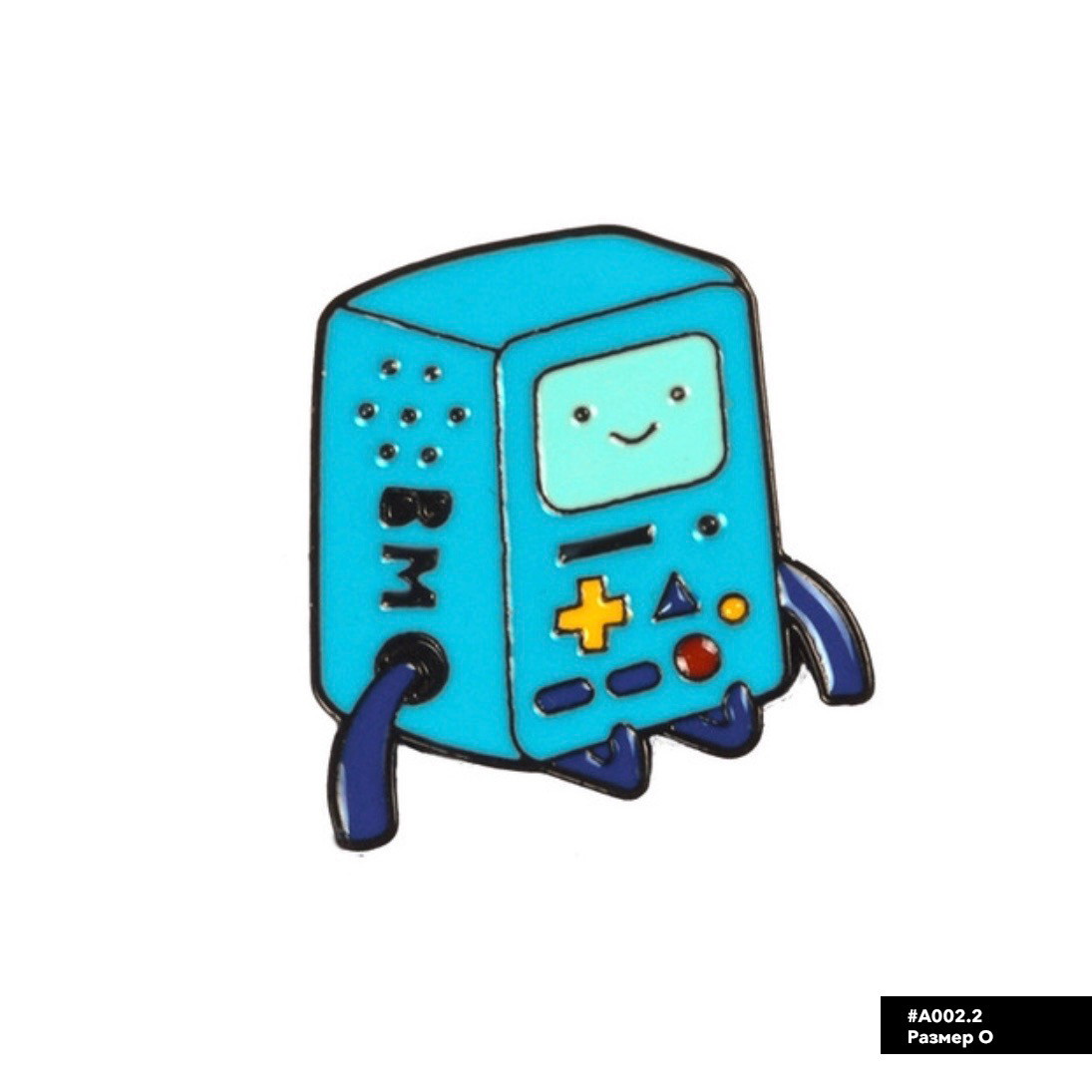 Значок металлический Пин Pin City-A Adventure Time Финн и Джейк БиМо №898