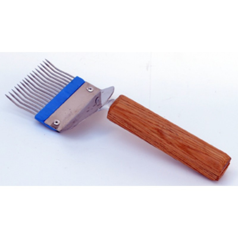 Виделка для відкриття стільників з гнутою голкою