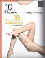 T-BAND Premium (invisible) 10 den (р. 2» Чорний) ТМ «Інтуїція»