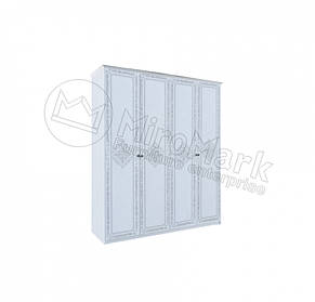 Шафа розпашна 4Д без дзеркала у спальню Луїза Міромарк