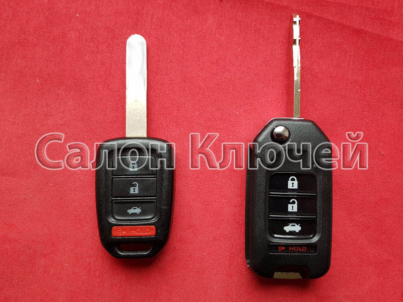 Ключ Honda Accord USA 2013-2018 викидний виробництво ПОЛЬША