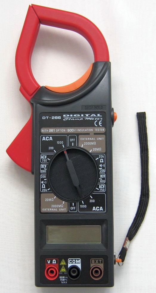 Токовимірювальні кліщі Digital meter 266, фото 1