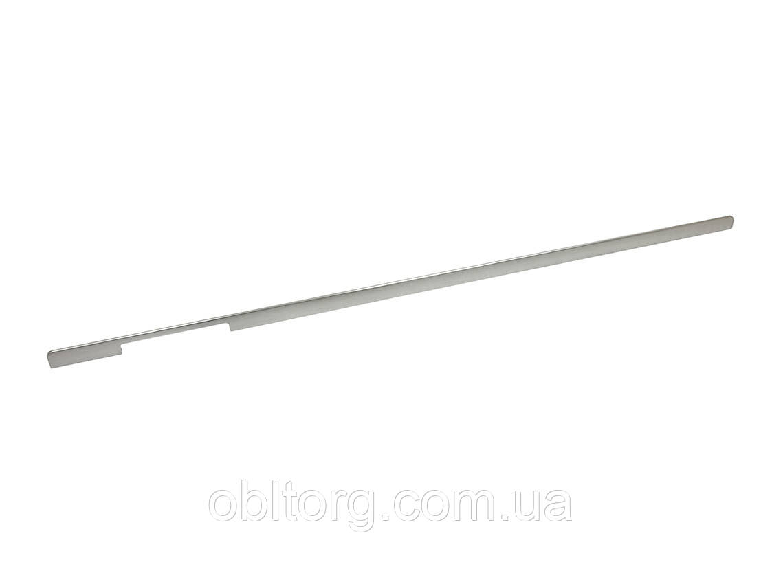 Ручка меблева профільна Virno Lines 406 нікель браш 1024, фото 1