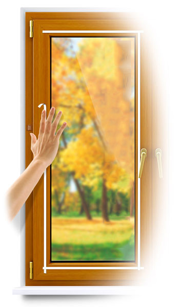 Третье стекло - Энергосберегающая пленка для утепления окон и дверей (ThermoLayer) на метраж - фото 4 - id-p957927696
