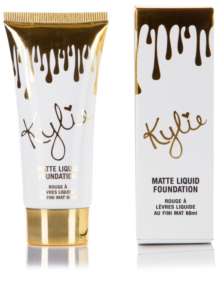 Тональний крем з матуючим ефектом Kylie Matte Liquid Foundation код.124