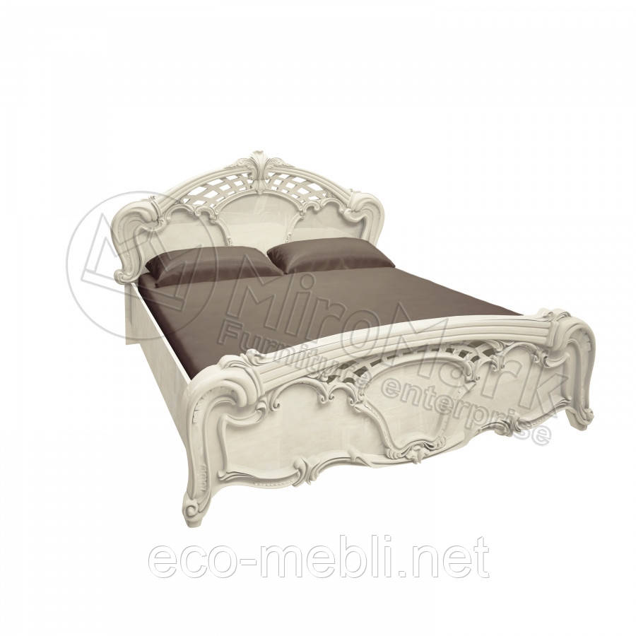 Двоспальне ліжко 180х200 без каркасу у спальню Олімпія Радіка Беж Міромарк, фото 1