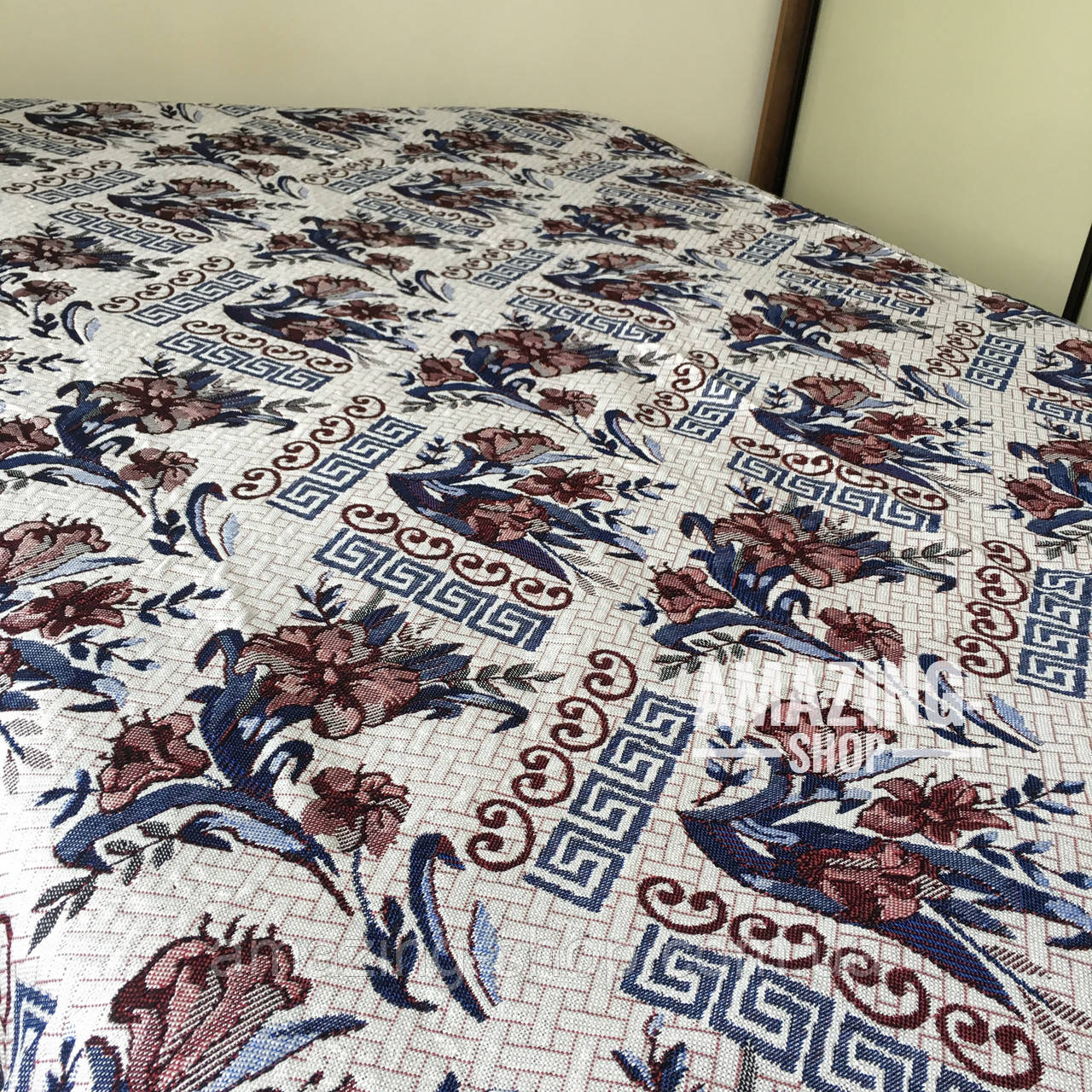 Гобеленове покривало — плед. Розмір 220*240 см. (будинок, пляж, пікнік), фото 1