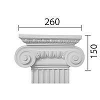 Капітель пілястри, гіпсова капітель кп-30