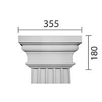 Капитель пилястры, гипсовая капитель кп-22
