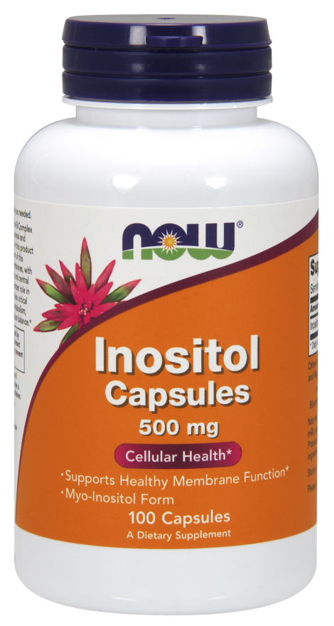 NOW Foods Inositol 500mg caps 100