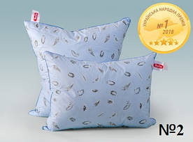 Подушка пухова Пух Перо, 10% пух