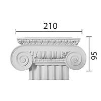 Капитель пилястры, гипсовая капитель кп-41