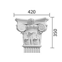 Капитель пилястры, гипсовая капитель кп-21