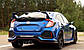 Спойлер багажника 3-складний Honda Civic хетчбек 2016+ г.в. у стилі Type-R, фото 5