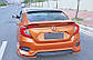 Спойлер козирок заднього скла Honda Civic седан 2016+ г.в., фото 5
