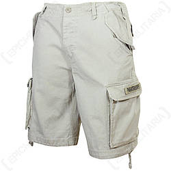 Шорти чоловічі армійські колір хакі PARATROOPER shorts prewash khaki Mil-Tec Німеччина