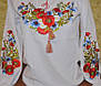 Вишита блузка дитяча "Волошковий рай", фото 2
